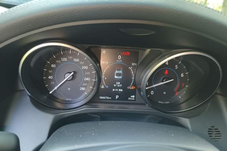 Used Jaguar XFL 2019 XFL 2.0T 200 PS Two-Wheel-Drive Elite Edition Instrument Cluster