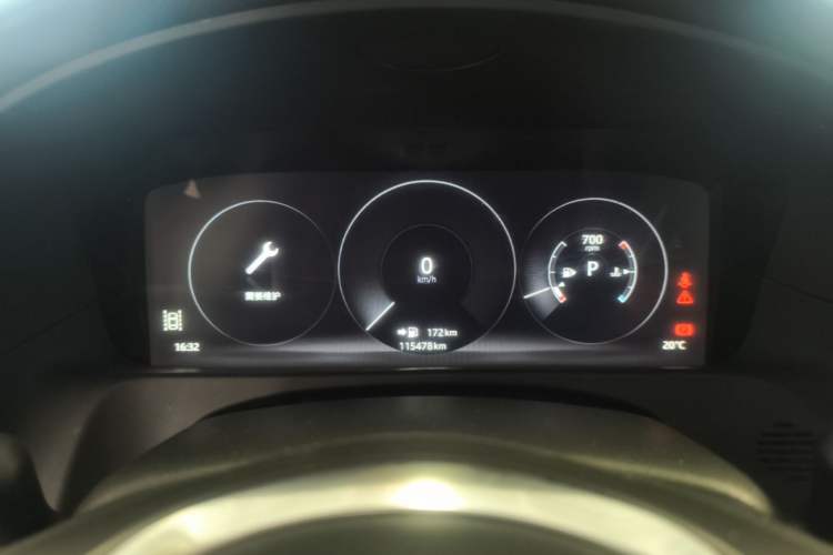 Used Jaguar XFL 2019 XFL 2.0T 250 PS Two-Wheel-Drive Luxury Edition Instrument Cluster