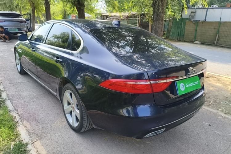 Used Jaguar XFL 2019 XFL 2.0T 200 PS Two-Wheel-Drive Elite Edition Rear Left 45 Deg