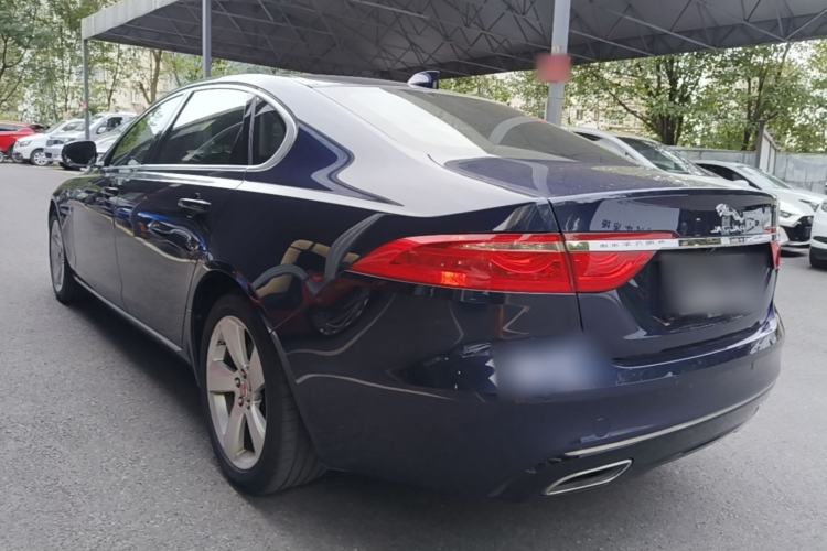 Used Jaguar XFL 2019 XFL 2.0T 200 PS Two-Wheel-Drive Elite Edition Rear Left 45 Deg