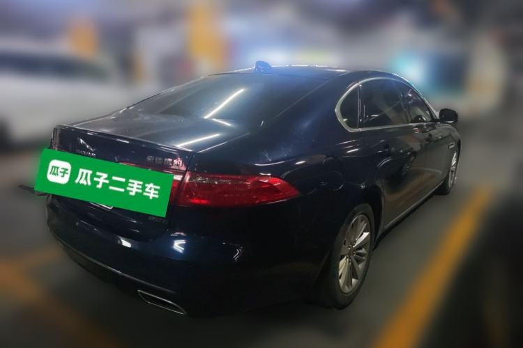 Used Jaguar XFL 2019 XFL 2.0T 200PS Two-Wheel-Drive Luxury Edition Rear Right 45 Deg