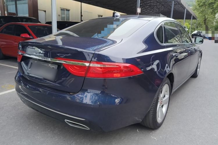Used Jaguar XFL 2019 XFL 2.0T 200 PS Two-Wheel-Drive Elite Edition Rear Right 45 Deg