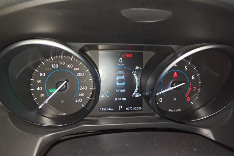 Used Jaguar XFL 2019 XFL 2.0T 200 PS Two-Wheel-Drive Elite Edition Instrument Cluster