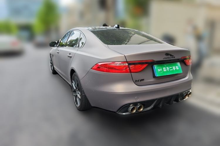 Used Jaguar XFL 2019 XFL 2.0T 200PS Two-Wheel-Drive Luxury Edition Rear Left 45 Deg