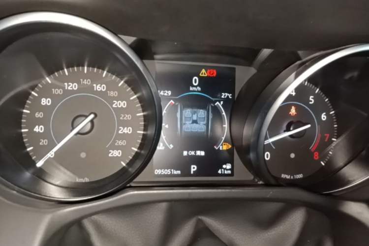 Used Jaguar XFL 2019 XFL 2.0T 200 PS Two-Wheel-Drive Elite Edition Instrument Cluster