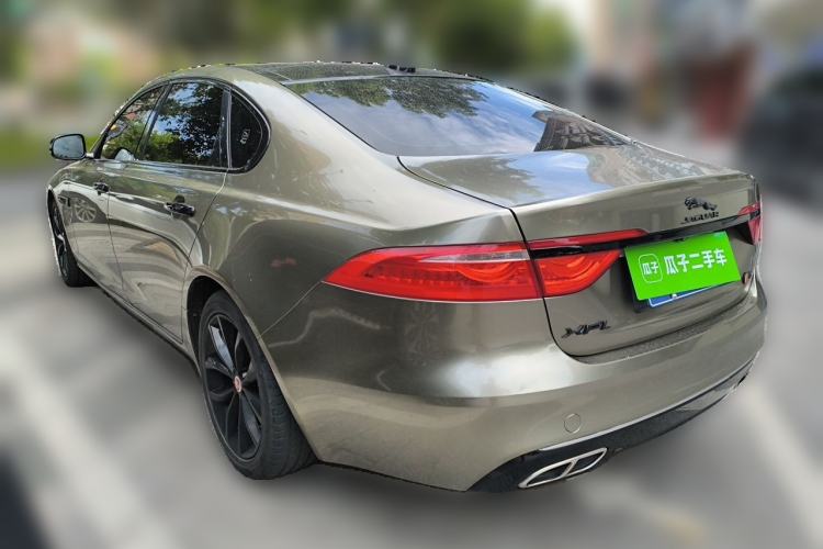 Used Jaguar XFL 2019 XFL 2.0T 250 PS Two-Wheel-Drive Luxury Edition Rear Left 45 Deg
