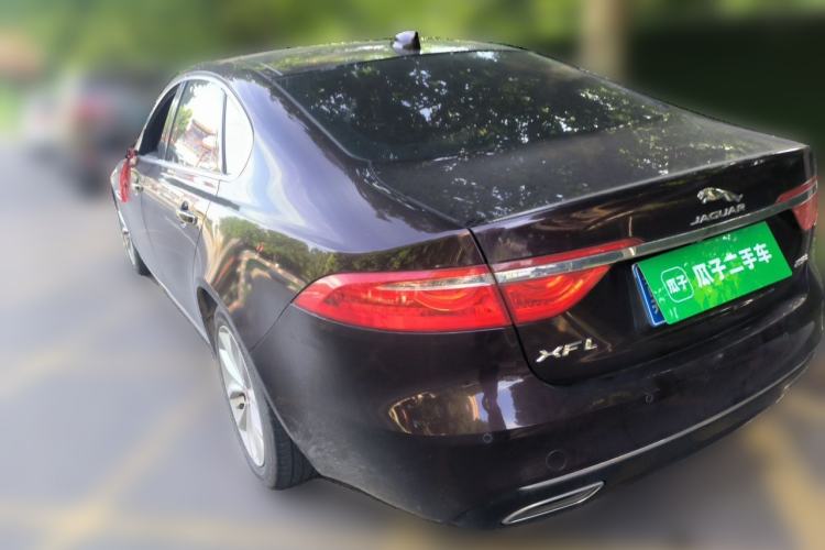 Used Jaguar XFL 2019 XFL 2.0T 250 PS Two-Wheel-Drive Luxury Edition Rear Left 45 Deg