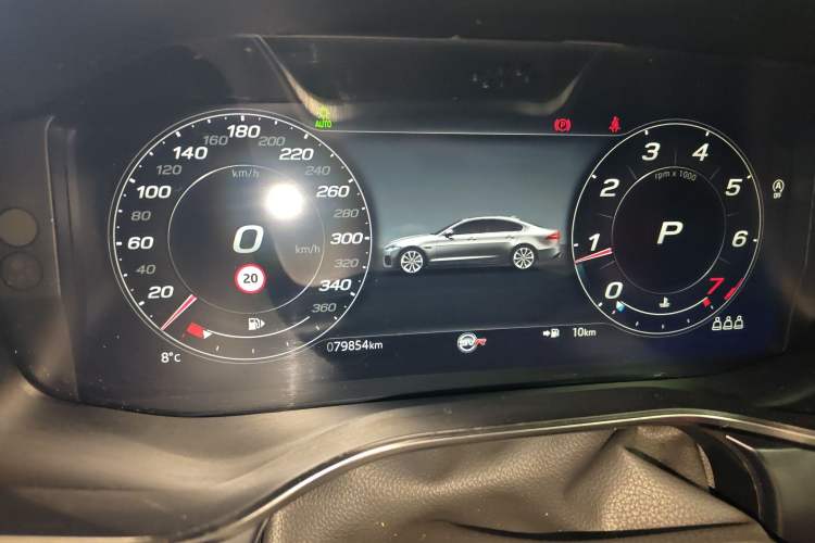 Used Jaguar XFL 2019 XFL 2.0T 250 PS Two-Wheel-Drive Luxury Edition Instrument Cluster
