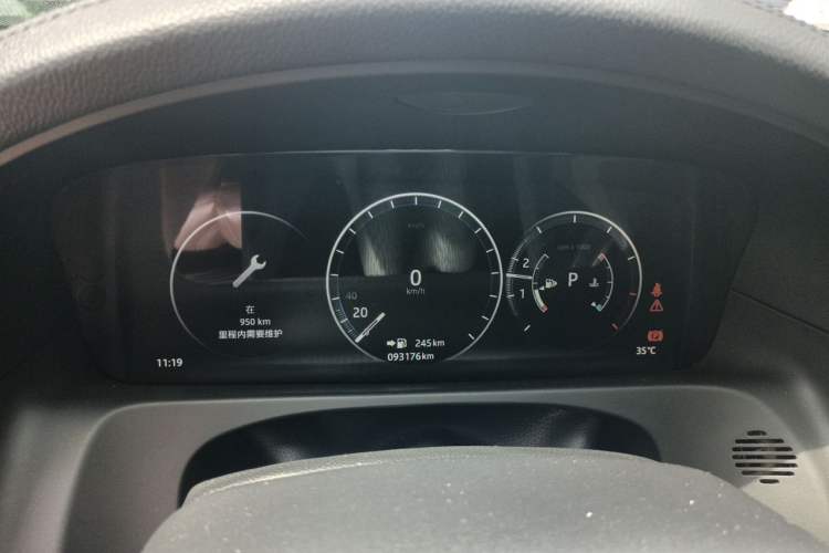 Used Jaguar XFL 2019 XFL 2.0T 250 PS Two-Wheel-Drive Luxury Edition Instrument Cluster