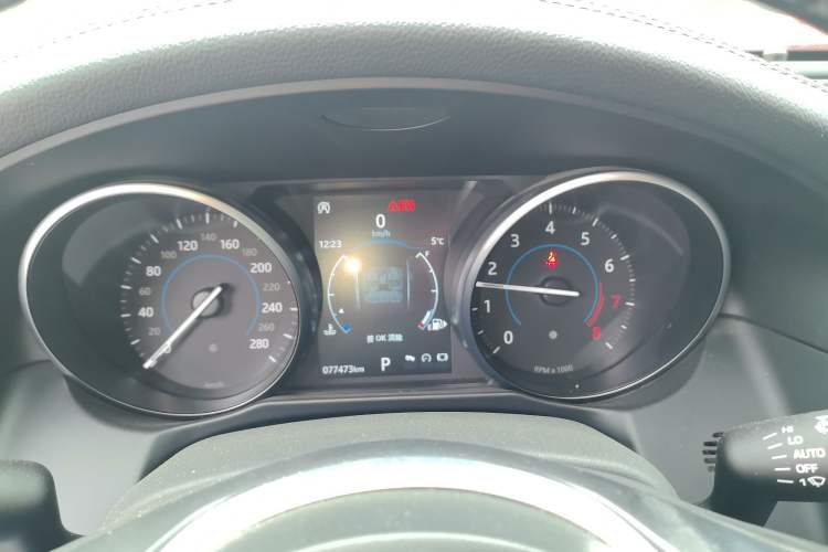 Used Jaguar XFL 2019 XFL 2.0T 200 PS Two-Wheel-Drive Elite Edition Instrument Cluster