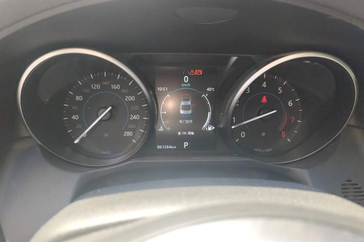 Used Jaguar XFL 2019 XFL 2.0T 200PS Two-Wheel-Drive Luxury Edition Instrument Cluster