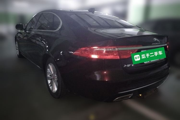 Used Jaguar XFL 2019 XFL 2.0T 200PS Two-Wheel-Drive Luxury Edition Rear Left 45 Deg