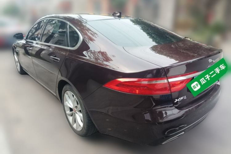 Used Jaguar XFL 2019 XFL 2.0T 250 PS Two-Wheel-Drive Luxury Edition Rear Left 45 Deg