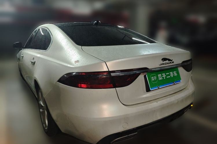 Used Jaguar XFL 2019 XFL 2.0T 250 PS Two-Wheel-Drive Luxury Edition Rear Left 45 Deg