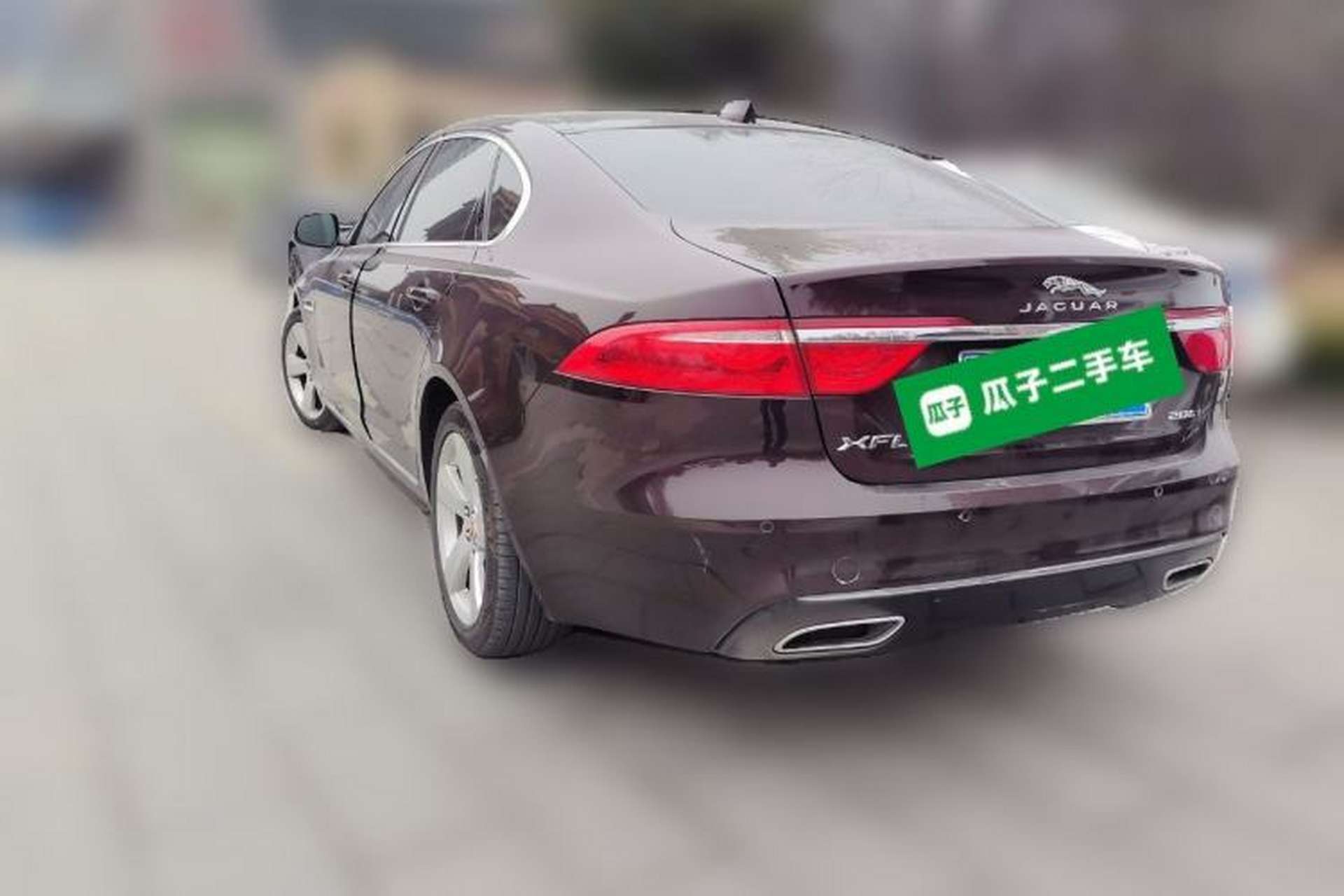 Used Jaguar XFL 2019 XFL 2.0T 200 PS Two-Wheel-Drive Elite Edition Rear Left 45 Deg