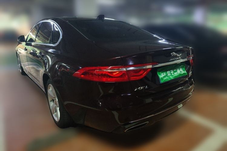 Used Jaguar XFL 2019 XFL 2.0T 200 PS Two-Wheel-Drive Elite Edition Rear Left 45 Deg