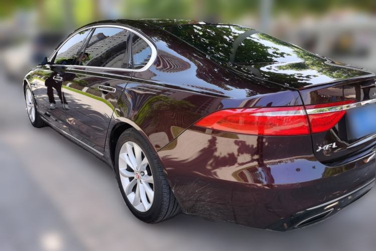 Used Jaguar XFL 2019 XFL 2.0T 250 PS Two-Wheel-Drive Luxury Edition Rear Left 45 Deg