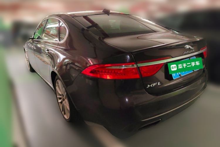 Used Jaguar XFL 2019 XFL 2.0T 300 PS Four-Wheel-Drive Luxury Edition Rear Left 45 Deg