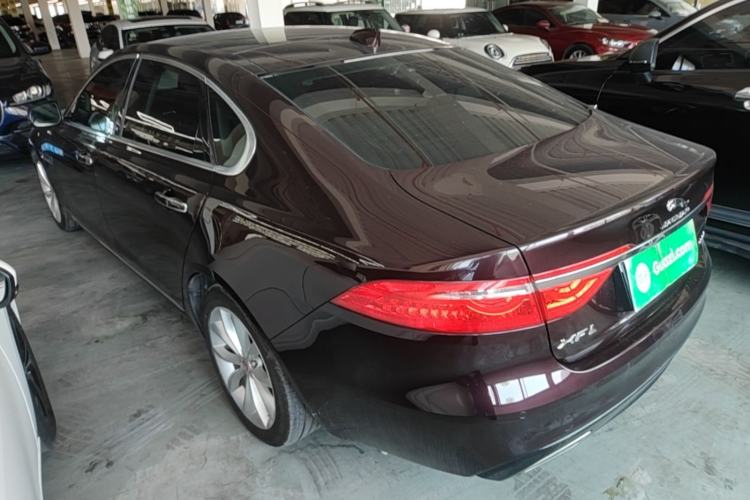 Used Jaguar XFL 2019 XFL 2.0T 250 PS Two-Wheel-Drive Luxury Edition Rear Left 45 Deg