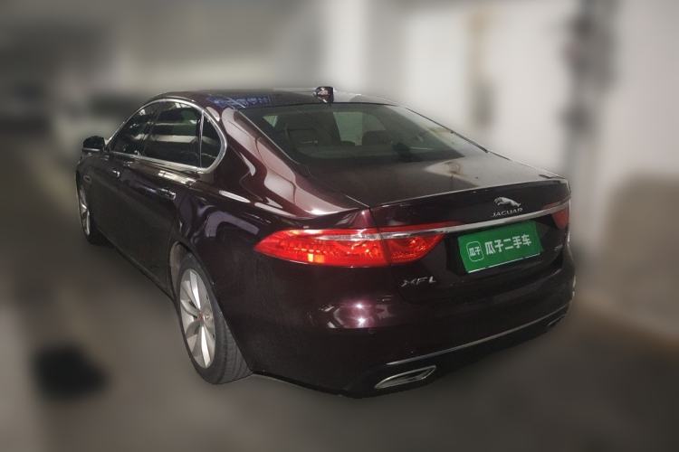 Used Jaguar XFL 2019 XFL 2.0T 250 PS Two-Wheel-Drive Luxury Edition Rear Left 45 Deg
