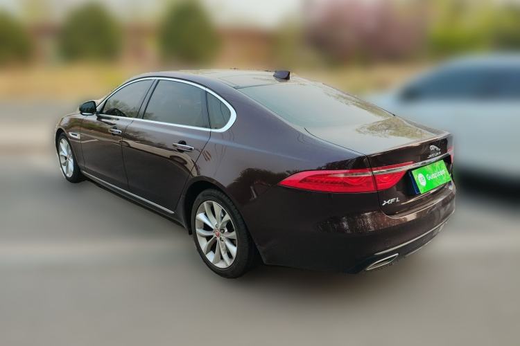 Used Jaguar XFL 2019 XFL 2.0T 250 PS Two-Wheel-Drive Luxury Edition Rear Left 45 Deg