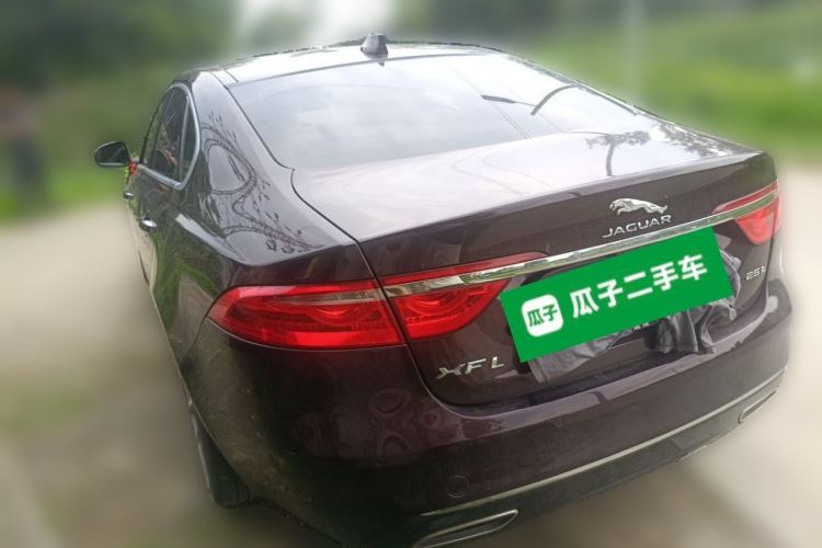 Used Jaguar XFL 2019 XFL 2.0T 250 PS Two-Wheel-Drive Luxury Edition Rear Left 45 Deg