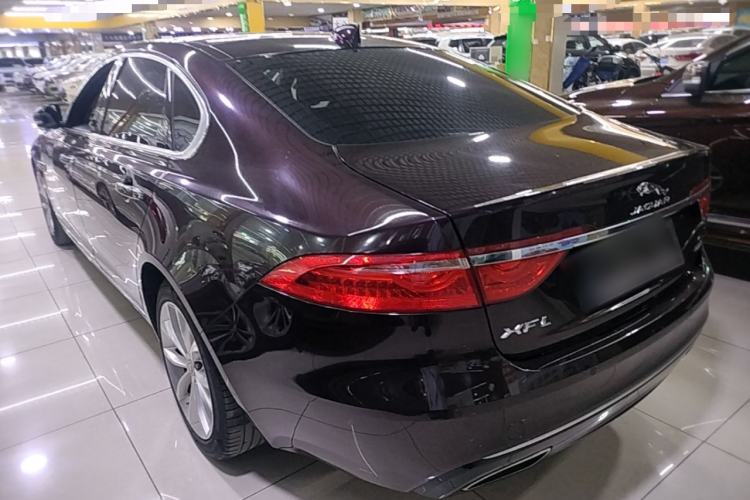 Used Jaguar XFL 2019 XFL 2.0T 250 PS Two-Wheel-Drive Luxury Edition Rear Left 45 Deg