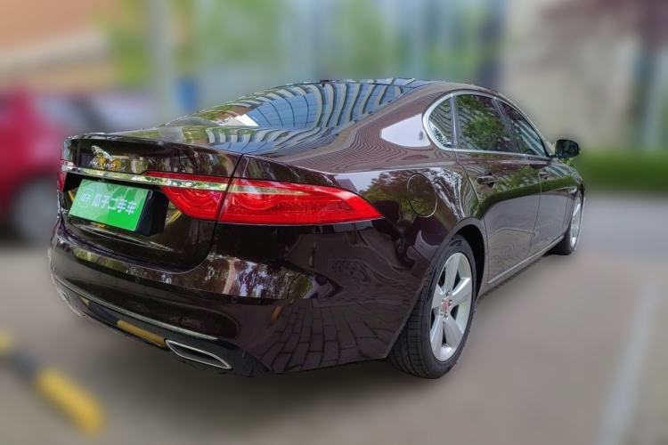 Used Jaguar XFL 2019 XFL 2.0T 200 PS Two-Wheel-Drive Elite Edition Rear Right 45 Deg