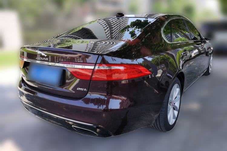 Used Jaguar XFL 2019 XFL 2.0T 250 PS Two-Wheel-Drive Luxury Edition Rear Right 45 Deg