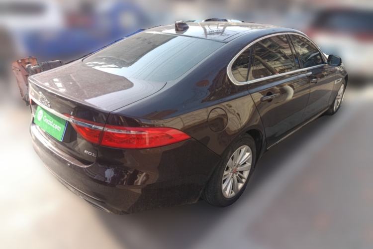 Used Jaguar XFL 2019 XFL 2.0T 200PS Two-Wheel-Drive Luxury Edition Rear Right 45 Deg