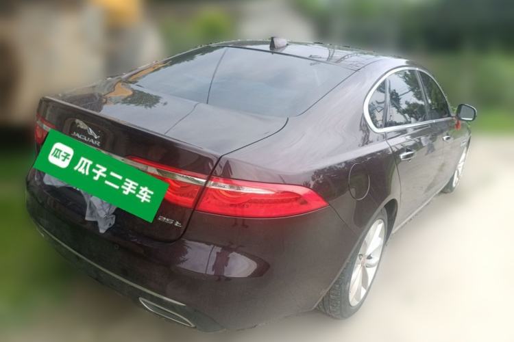 Used Jaguar XFL 2019 XFL 2.0T 250 PS Two-Wheel-Drive Luxury Edition Rear Right 45 Deg