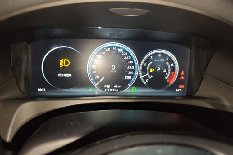 Used Jaguar XFL 2019 XFL 2.0T 250 PS Four-Wheel Drive Luxury Edition Instrument Cluster