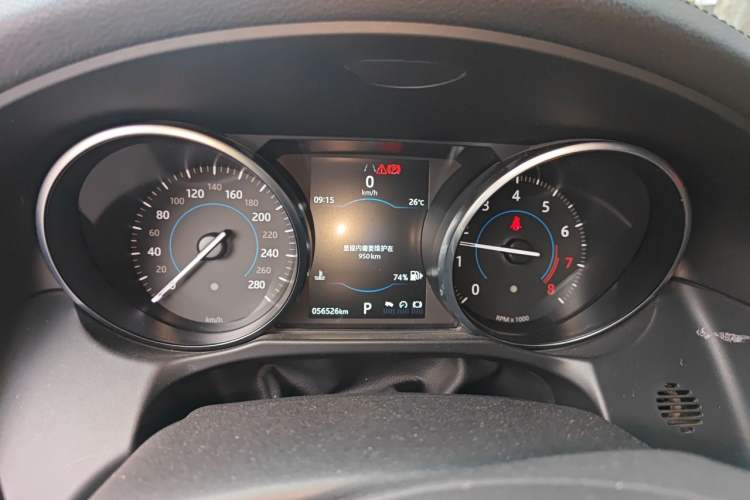 Used Jaguar XFL 2019 XFL 2.0T 200PS Two-Wheel-Drive Luxury Edition Instrument Cluster