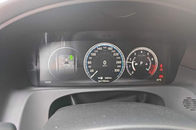 Used Jaguar XFL 2019 XFL 2.0T 250 PS Two-Wheel-Drive Luxury Edition Instrument Cluster