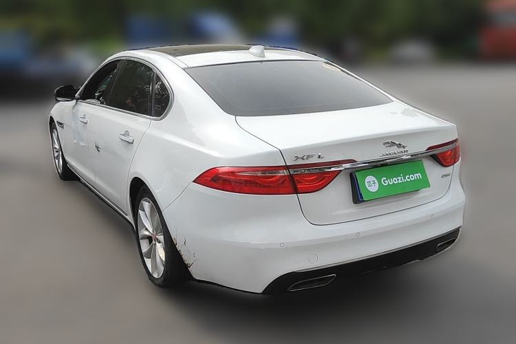 Used Jaguar XFL 2019 XFL 2.0T 250 PS Two-Wheel-Drive Luxury Edition Rear Left 45 Deg