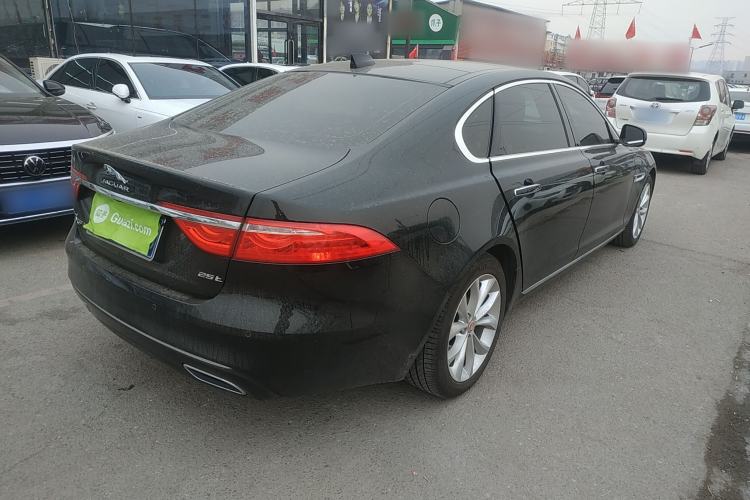 Used Jaguar XFL 2020 XFL 2.0T P250 Two-Wheel-Drive Luxury Edition Rear Right 45 Deg