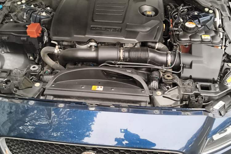 Used Jaguar XFL 2020 XFL 2.0T P200 Two-Wheel-Drive Elite Edition Engine Bay