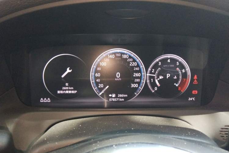 Used Jaguar XFL 2020 XFL 2.0T P250 Two-Wheel-Drive Luxury Edition Instrument Cluster