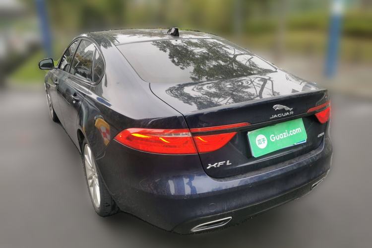 Used Jaguar XFL 2020 XFL 2.0T P200 Two-Wheel-Drive Rally Flag Edition Rear Left 45 Deg