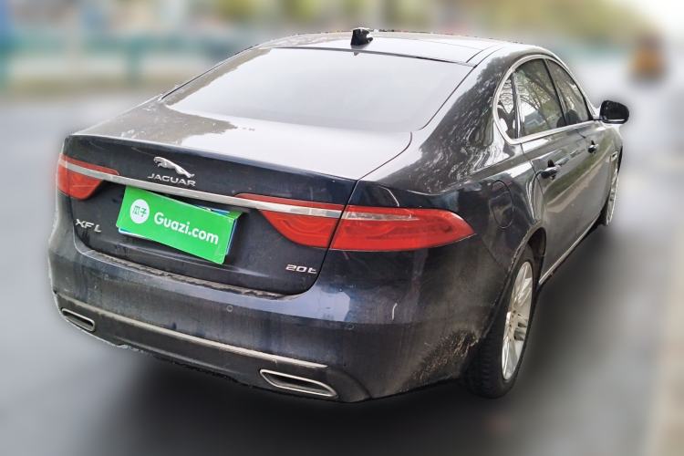 Used Jaguar XFL 2020 XFL 2.0T P200 Two-Wheel-Drive Elite Edition Rear Right 45 Deg