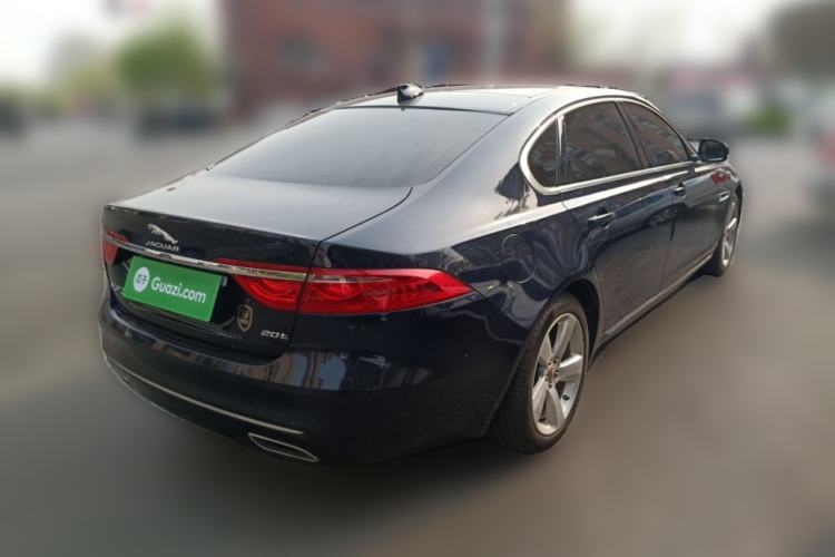 Used Jaguar XFL 2020 XFL 2.0T P200 Two-Wheel-Drive Elite Edition Rear Right 45 Deg