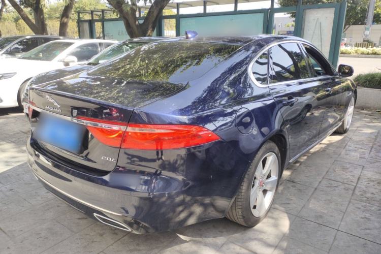 Used Jaguar XFL 2020 XFL 2.0T P200 Two-Wheel-Drive Elite Edition Rear Right 45 Deg