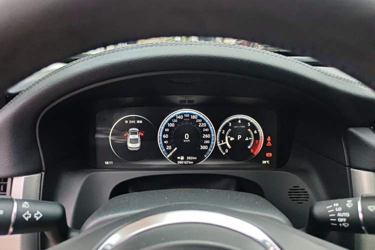 Used Jaguar XFL 2020 XFL 2.0T P200 Two-Wheel-Drive Elite Edition Instrument Cluster
