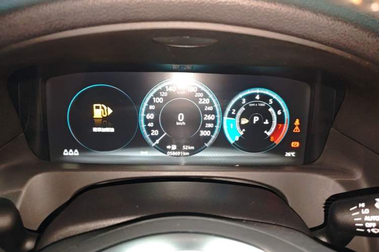 Used Jaguar XFL 2020 XFL 2.0T P200 Two-Wheel-Drive Elite Edition Instrument Cluster