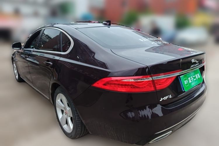 Used Jaguar XFL 2020 XFL 2.0T P200 Two-Wheel-Drive Elite Edition Rear Left 45 Deg