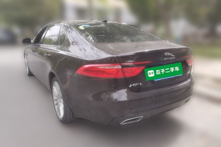 Used Jaguar XFL 2020 XFL 2.0T P200 Two-Wheel-Drive Rally Flag Edition Rear Left 45 Deg