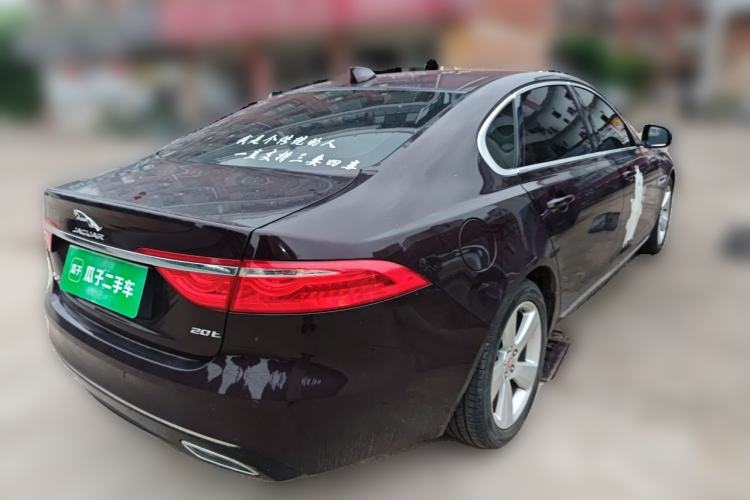 Used Jaguar XFL 2020 XFL 2.0T P200 Two-Wheel-Drive Elite Edition Rear Right 45 Deg