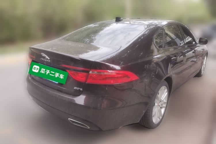 Used Jaguar XFL 2020 XFL 2.0T P200 Two-Wheel-Drive Rally Flag Edition Rear Right 45 Deg