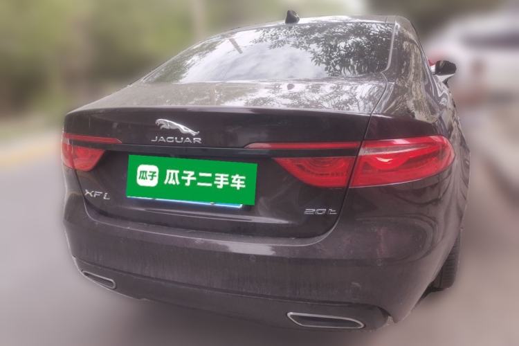 Used Jaguar XFL 2020 XFL 2.0T P200 Two-Wheel-Drive Rally Flag Edition Rear