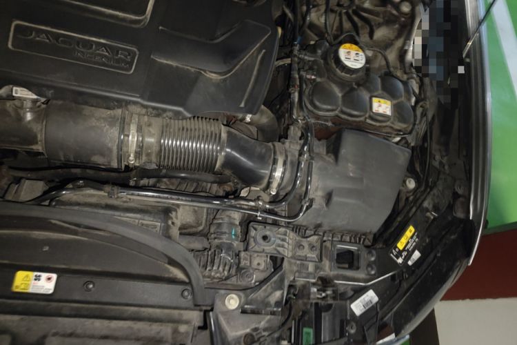 Used Jaguar XFL 2020 XFL 2.0T P200 Two-Wheel-Drive Elite Edition Engine Bay Left